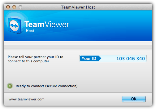 teamviewer for mac 10.7